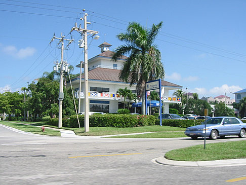 Straßenrand auf Marco Island Foto 