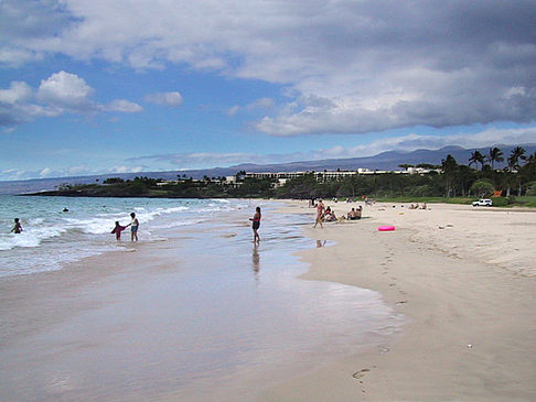 Der Strand von Hawaii Fotos