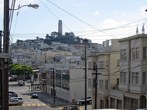 Straßen von San Francisco Foto 