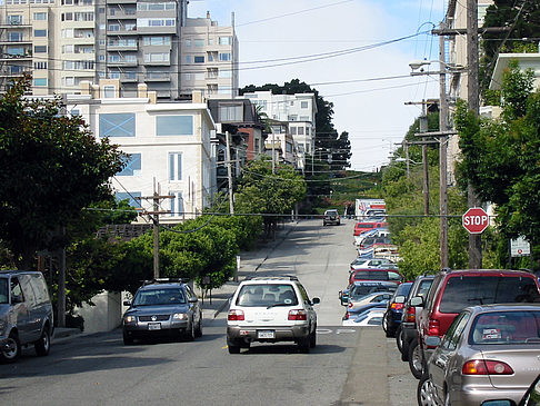 Straßen von San Francisco Foto 