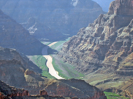 Per Hubschrauber im Grand Canyon Foto 