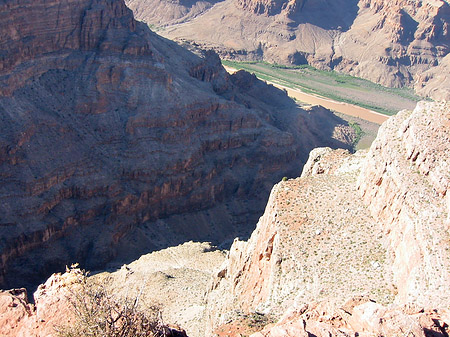 Per Hubschrauber im Grand Canyon Foto 