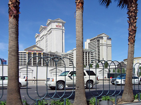 Las Vegas aus dem Auto Foto 