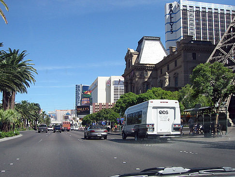 Las Vegas aus dem Auto