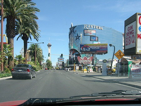 Foto Las Vegas aus dem Auto